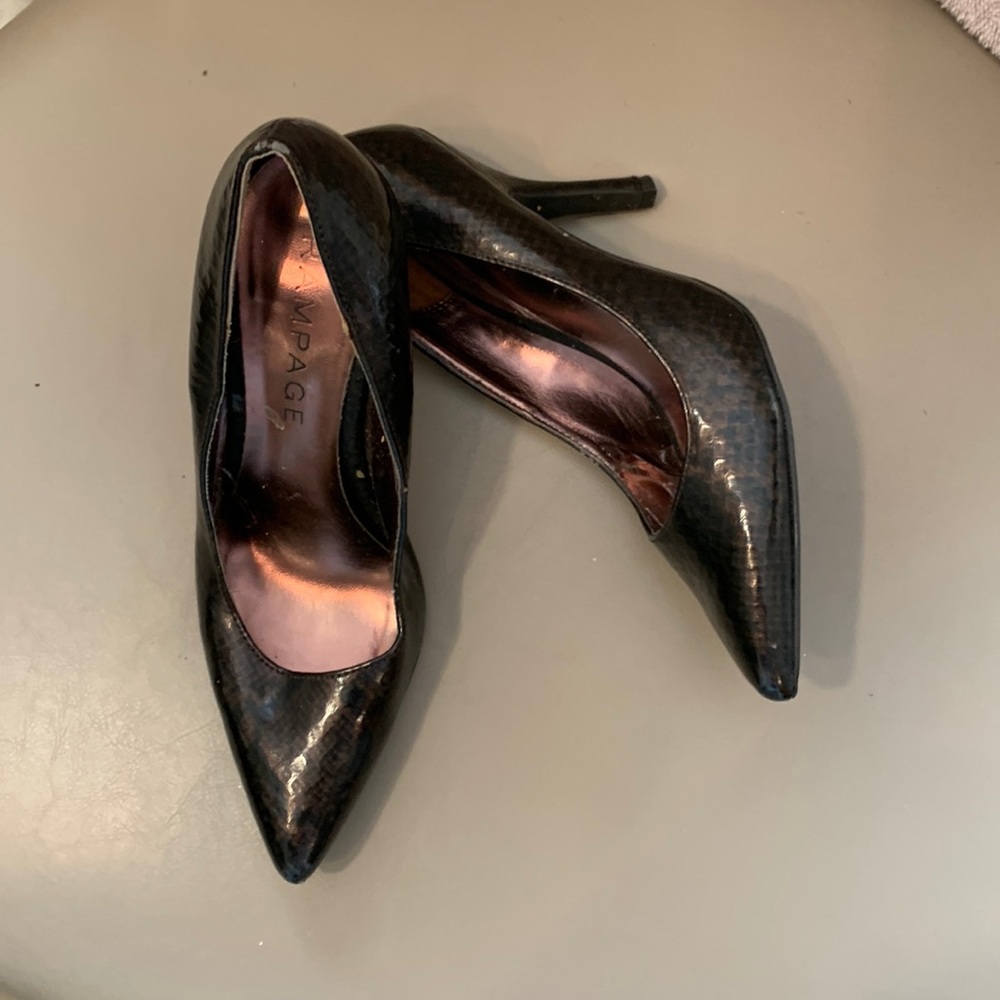 Brown/Black shoes Rampage size 6
